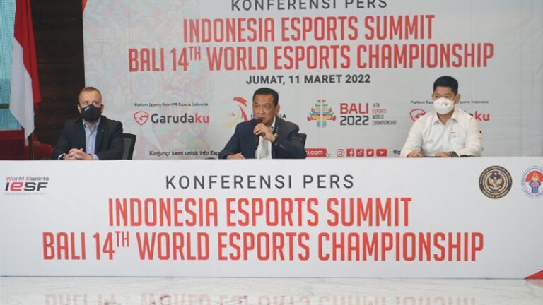 PBESI Paparkan Desain Besar Kejuaraan Dunia Esports 2022 di Indonesia