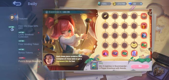 Quest Skin Gratis MLBB x Sanrio