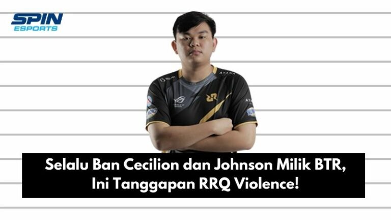 Selalu Ban Cecilion dan Johnson Milik BTR, Ini Tanggapan RRQ Violence!