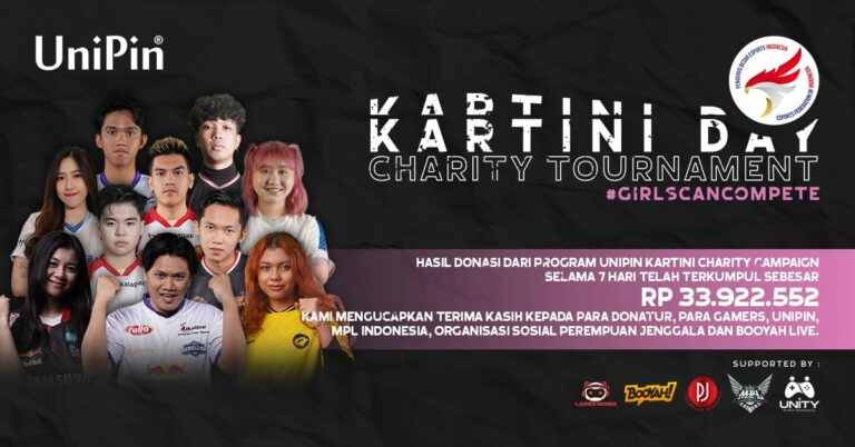 Gandeng MPL Indonesia, UniPin Lakukan Charity Match Bareng Pro Player!