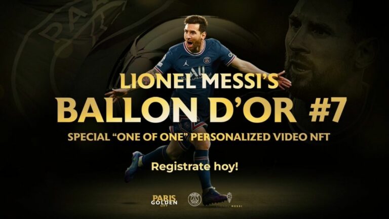 PSG NFT Lionel Messi
