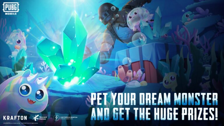 Rawat Dream Monster di PUBG Mobile, Bisa Dapat Ocean Crystal Gratis!