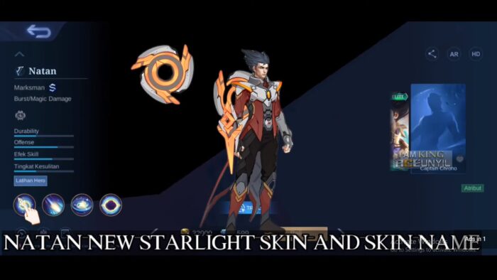 Skin Baru Natan Starlight