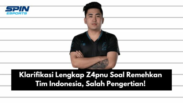 Klarifikasi Lengkap Z4pnu Soal Remehkan Tim Indonesia, Salah Pengertian!
