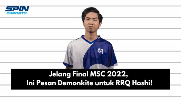 Jelang Final MSC 2022, Ini Pesan Demonkite untuk RRQ Hoshi!