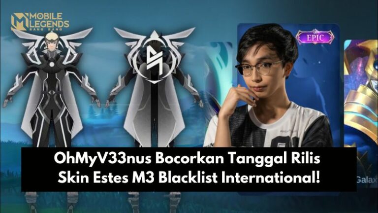 OhMyV33nus Bocorkan Tanggal Rilis Skin Estes M3 Blacklist International!