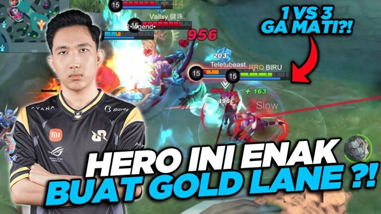 Bukan Irithel, Ini Hero Gold Lane Terkuat di MLBB Menurut RRQ Lemon!