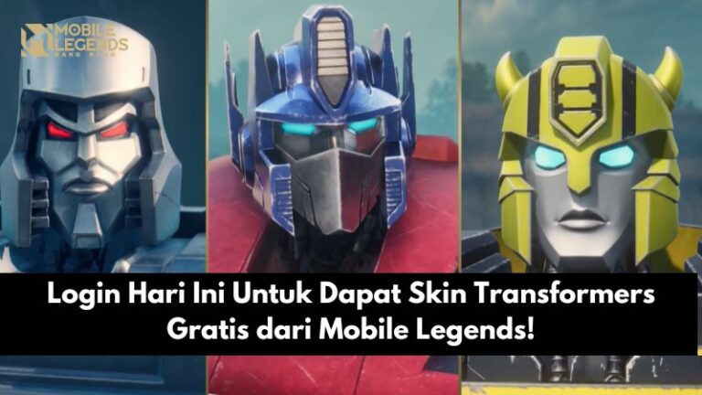 Login Hari Ini Untuk Dapat Skin Transformers Gratis dari Mobile Legends!