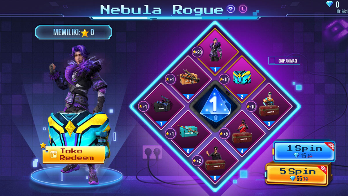 Bundle Nebula Rogue ff