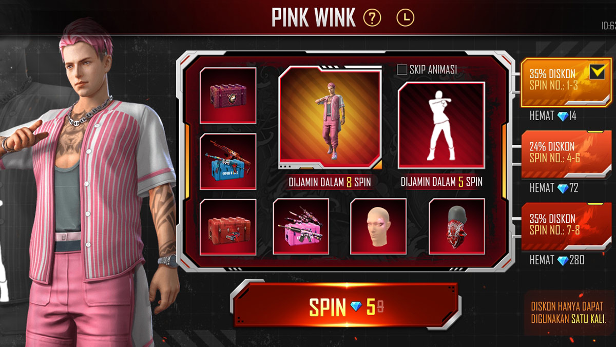 Pink Wink Bundle FF