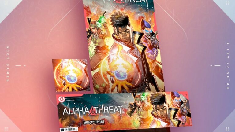 Valorant Alpha Threat Player Card