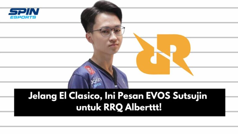 Jelang El Clasico, Ini Pesan EVOS Sutsujin untuk RRQ Alberttt!