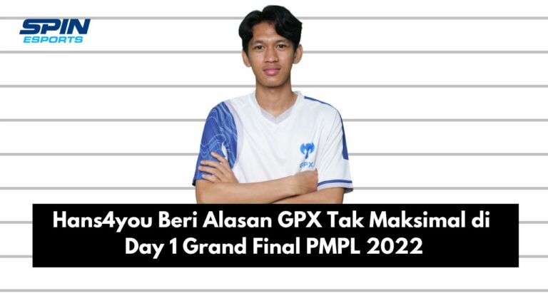 Hans4you Beri Alasan GPX Tak Maksimal di Day 1 Grand Final PMPL 2022