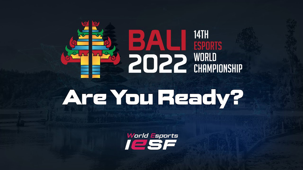 Ini Perwakilan Asia Di Bali 14th IESF World Esports Championship