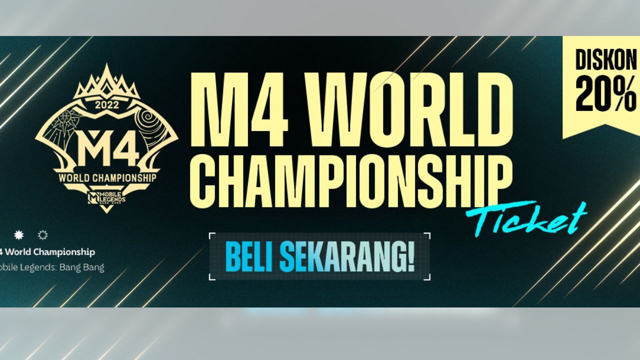 Digelar Di Istora Senayan, Ini Harga Tiket M4 MLBB World Championship!