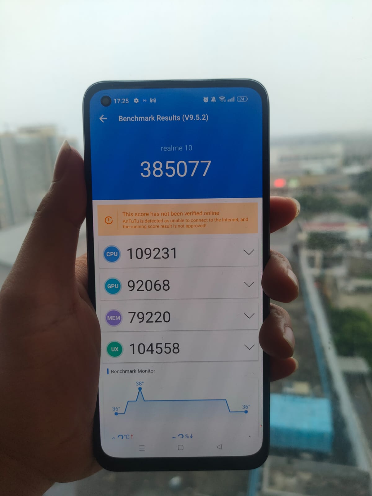 Realme 14 antutu