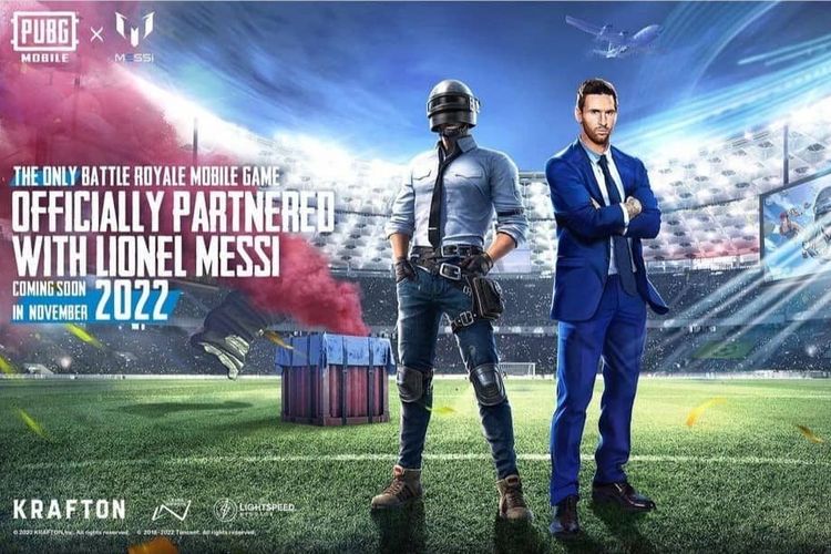 Lionel Messi PUBG Mobile