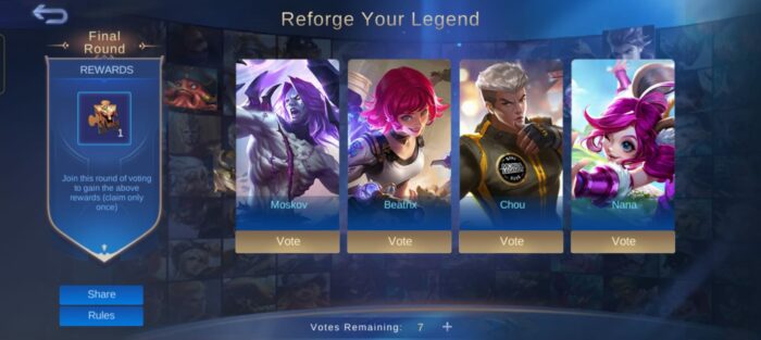 Reforge Your Legend (2)