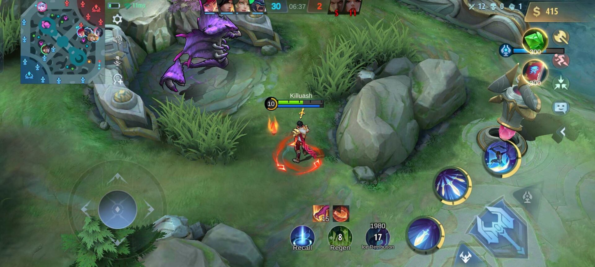 cara-mengetahui-posisi-hero-jungler-musuh-farming-dimana