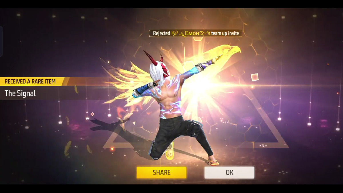 Jangan Lewatkan Emote Keren The Signal FF Gratis dalam Event Bonus!