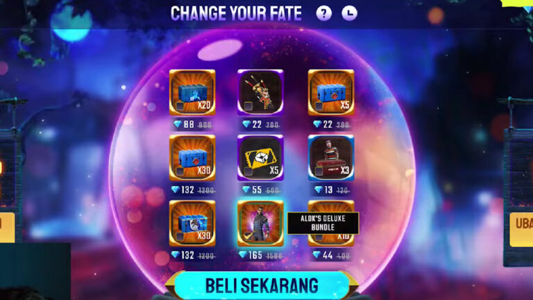 Event Change Your Fate FF Diskon