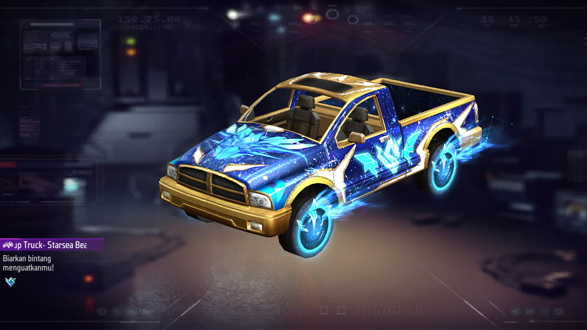 Jangan Lewatkan Skin Pickup Truck Keren Starsea Beast FF Gratis di Misi Ini!