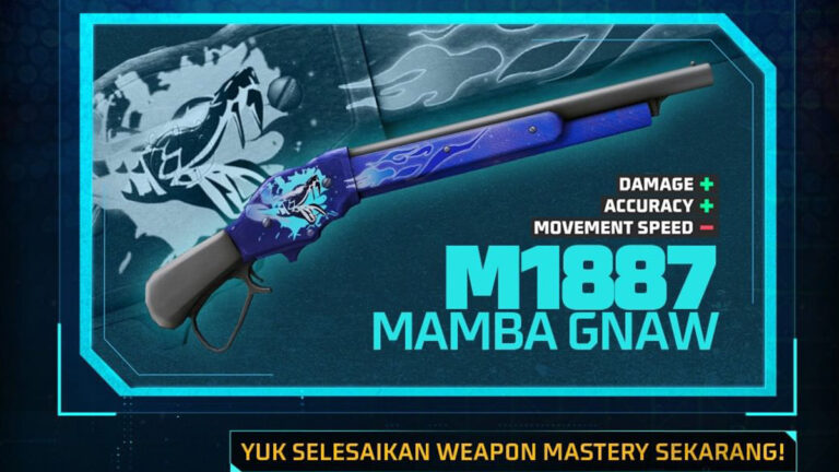 Skin SG 2 M1887 FF Gratis