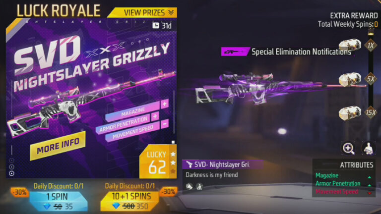 SVD Nightslayer Grizzly FF