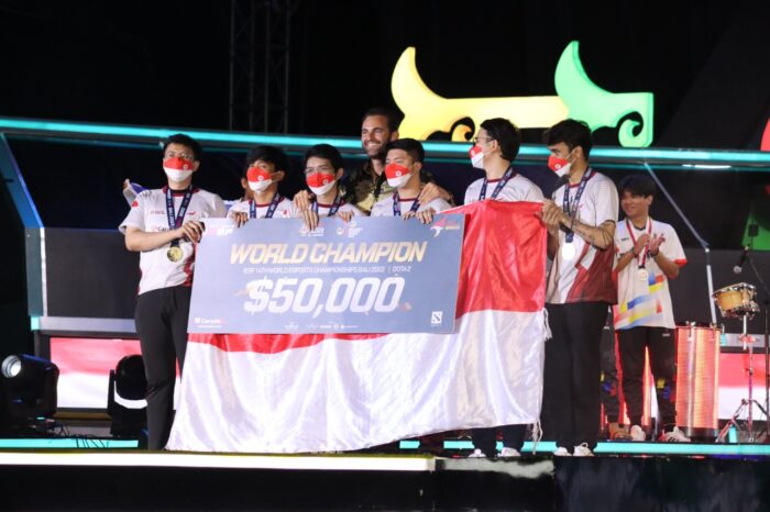 Indonesia Juara IESF 2022 5