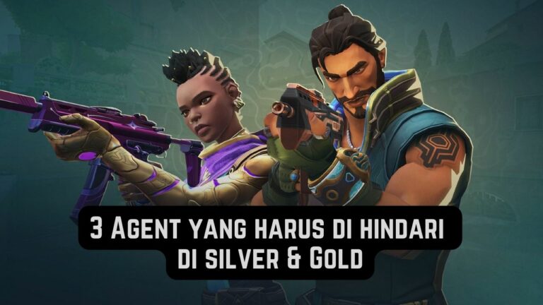 Agent Valorant Hindari Silver Gold