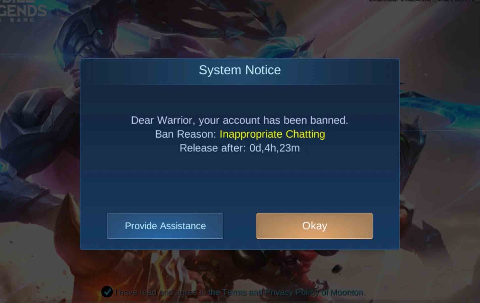 Hati Hati Karena Hal Ini Akun Mobile Legends Kalian Bisa Kena Ban 9929