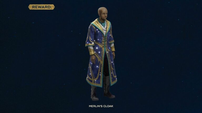 Merlin's Cloack Hogwarts Legacy