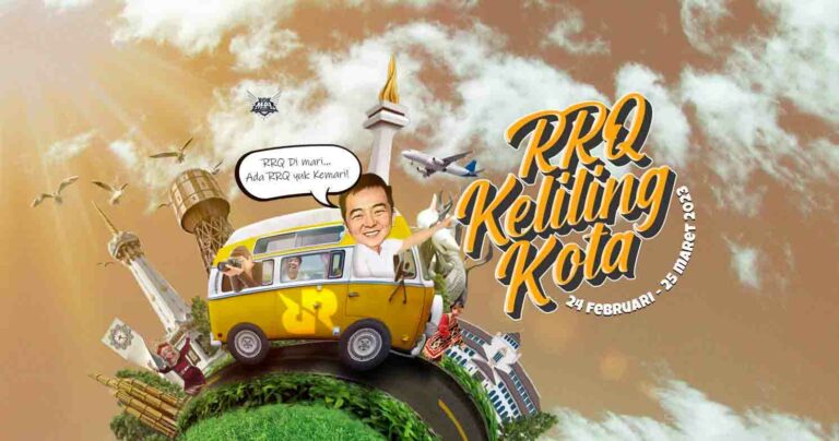 Ada 5 Destinasi Lagi di Tur RRQ Keliling Kota, Ada Kotamu?