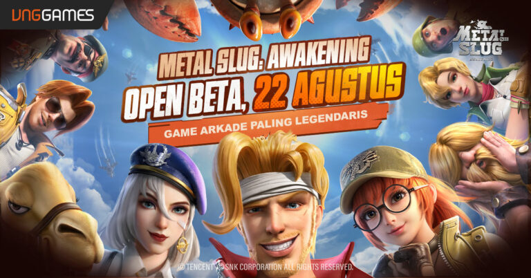 Sang Legenda Telah Kembali Open Beta Metal Slug: Awakening 22 Agustus