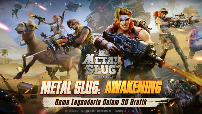 Panggilan kepada semua komandan, Misi Dimulai! Metal Slug: Awakening Secara Resmi Rilis Hari Ini