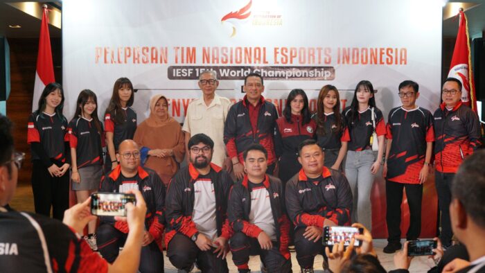 Pelepasan Timnas Esports Indonesia IESF 2023