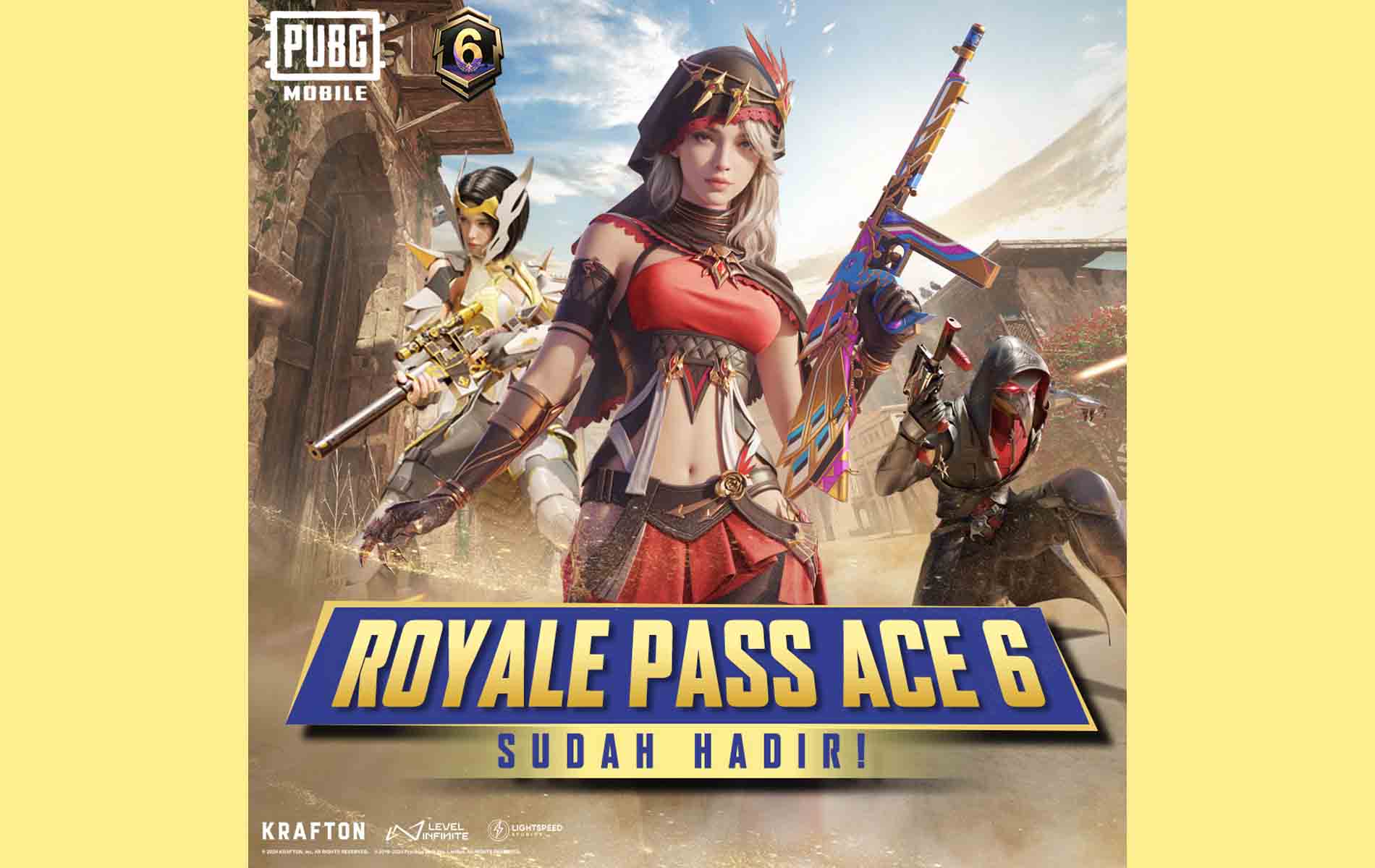 PUBG MOBILE Luncurkan Royale Pass Ace 6, Hadirkan Skin Pertama Untuk ...