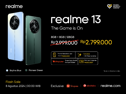 realme 13 Harga