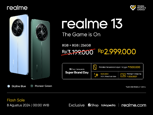 realme 13 Harga