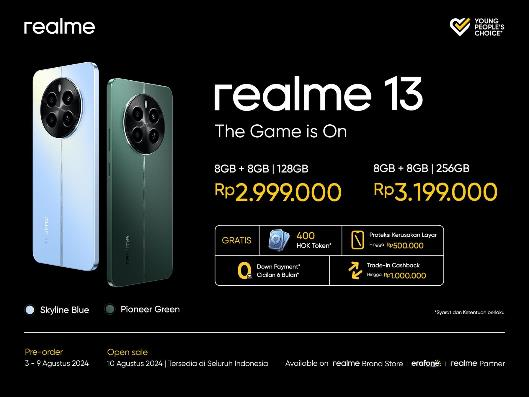 realme 13 Harga