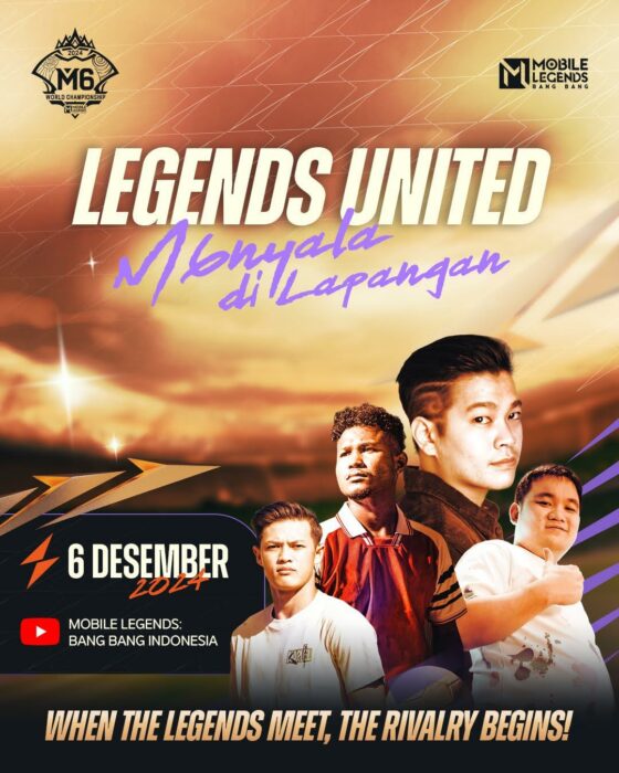 Legends United: M6nyala di Lapangan