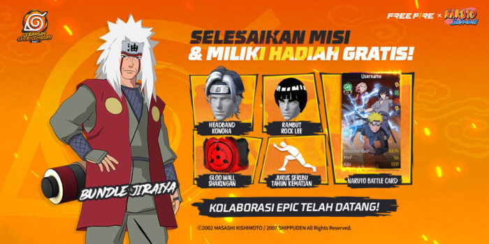 Free Fire x NARUTO SHIPPUDEN