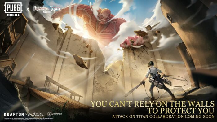 Update 3.8 PUBG MOBILE Attack on Titan