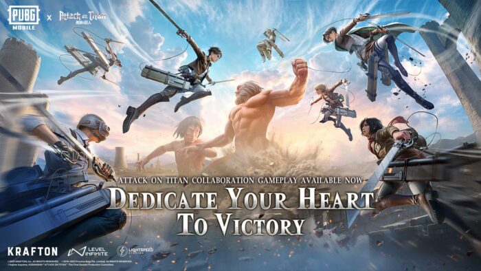 Update 3.8 PUBG MOBILE Attack on Titan
