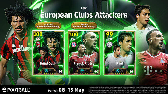 eFootball Mobile Pemain Epic Gratis