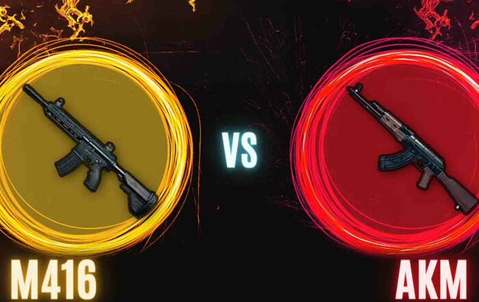 AKM vs M416