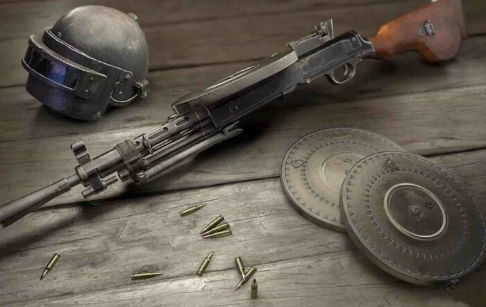 kombinasi senjata pubg mobile