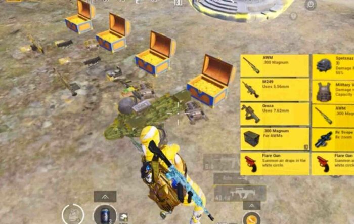 Looting PUBG Mobile