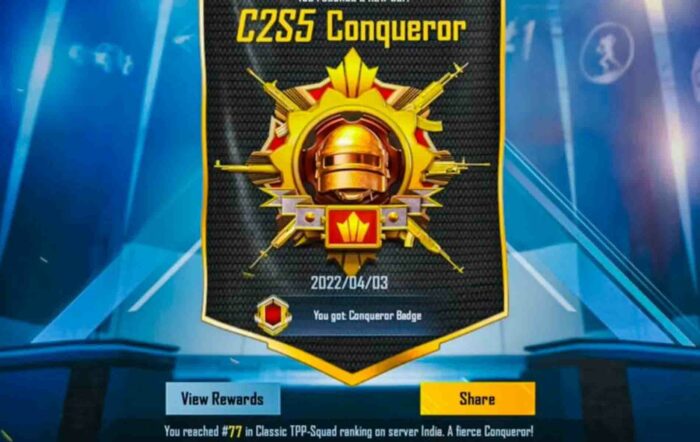 Rank PUBG Mobile