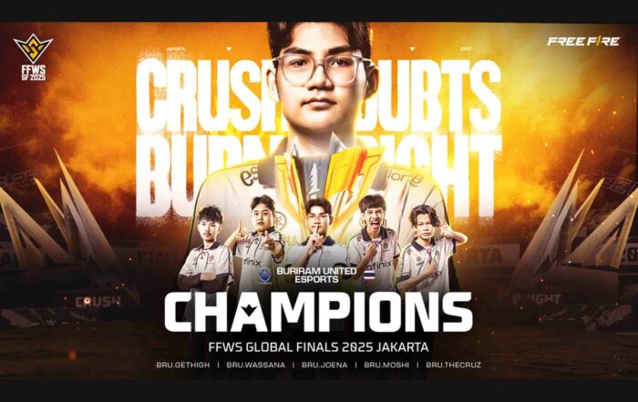 Buriram United Juara Dunia Free Fire